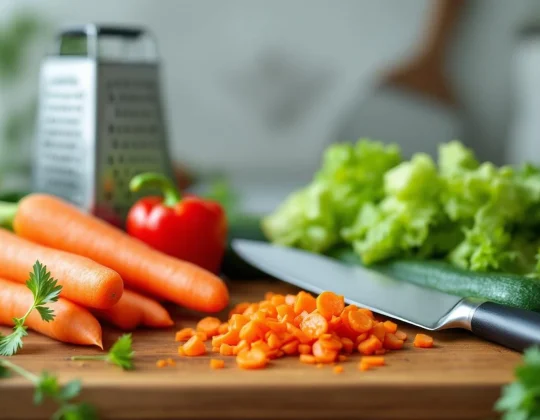 Les astuces incontournables pour couper et râper ses légumes facilement
