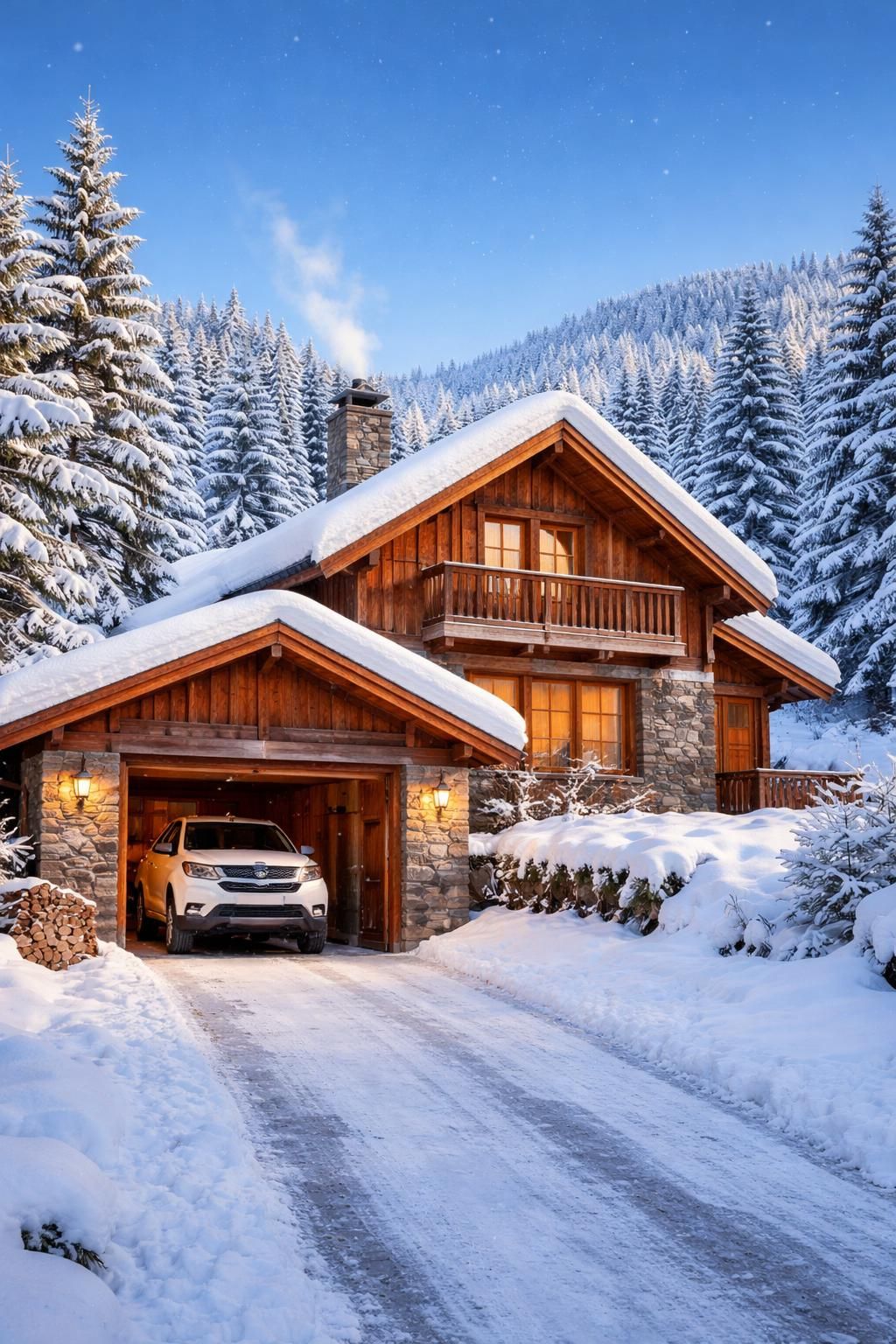 découvrez notre gîte en montagne dans les vosges avec garage fermé sécurisé, idéal pour range rover, land cruiser et suv 4x4 en hiver. confort et praticité garantis pour vos escapades hivernales.