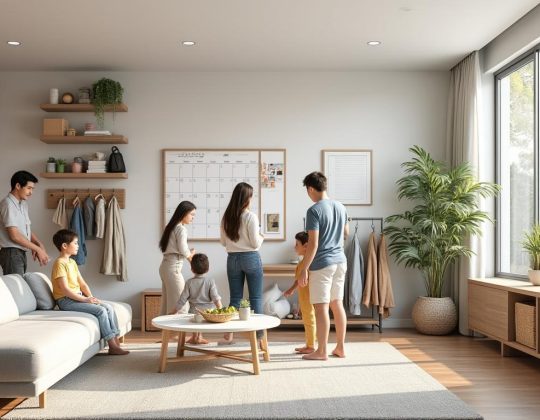 Maison et famille : organisation, rangement et routines efficaces