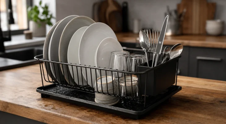 Les 5 avantages non négociables d’un égouttoir à vaisselle dans la cuisine moderne